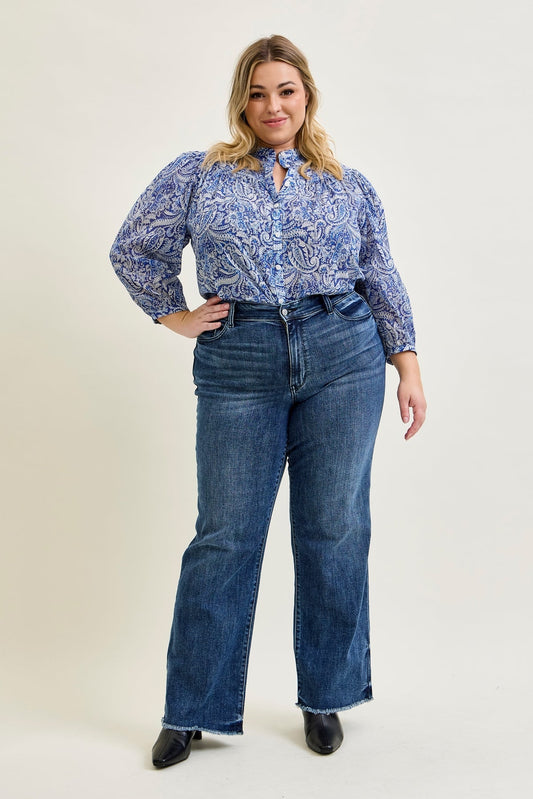 Carrie Mid Rise Wide Leg - PLUS