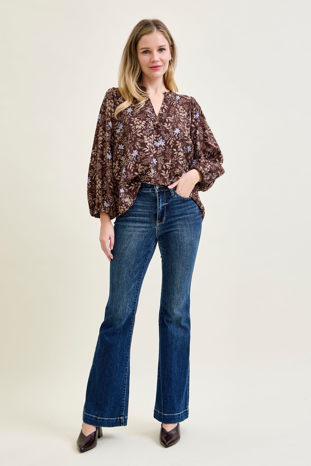 Jasmine High Rise Flare Affair