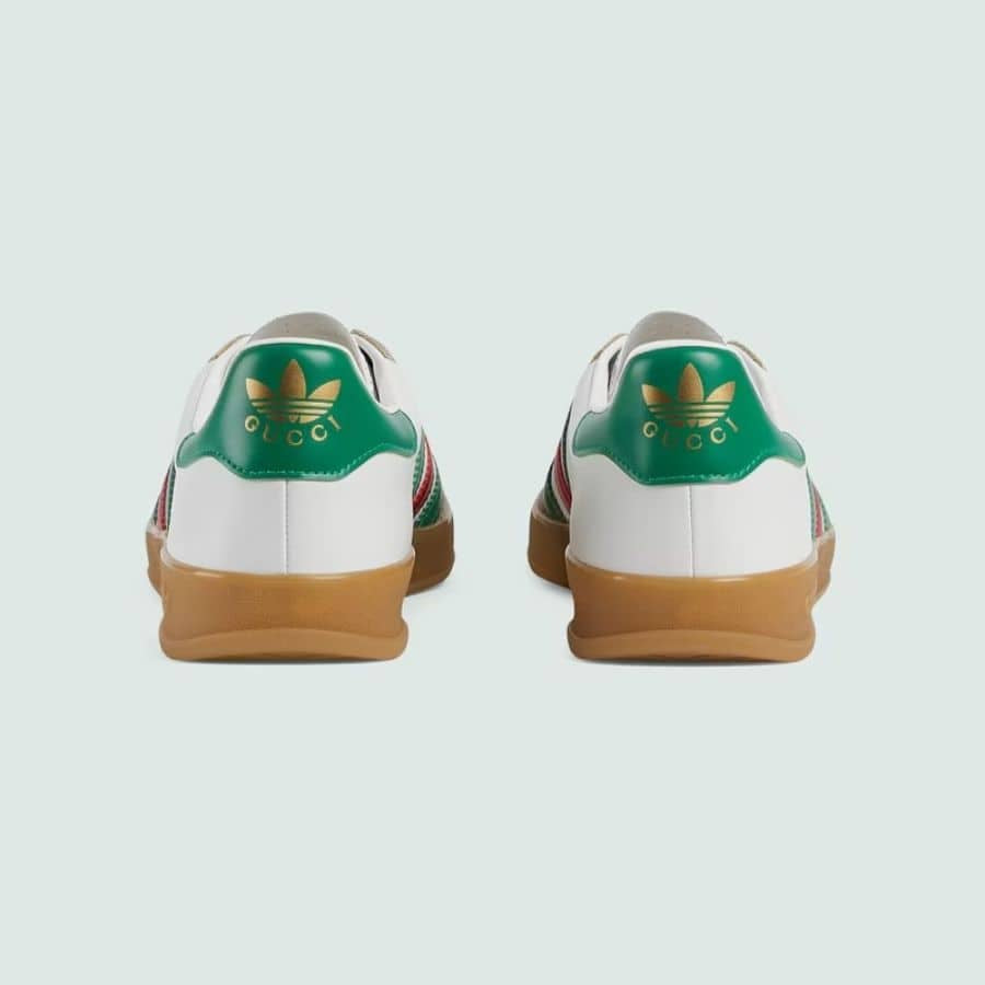 Adidas x Gucci Gazelle ‘White Green Red’