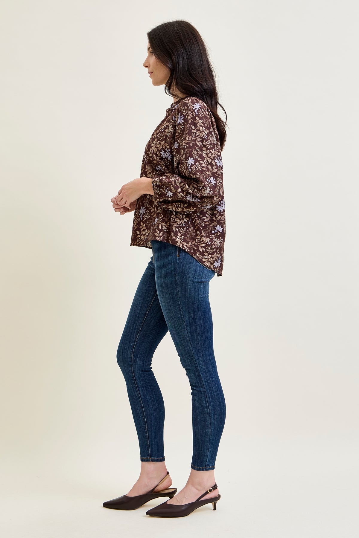 Sue Patch Pocket Pull-On Classic Skinny Jeans