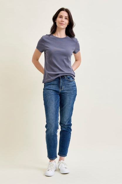 Gracie High Rise Slim Fit With Shield Back Pockets