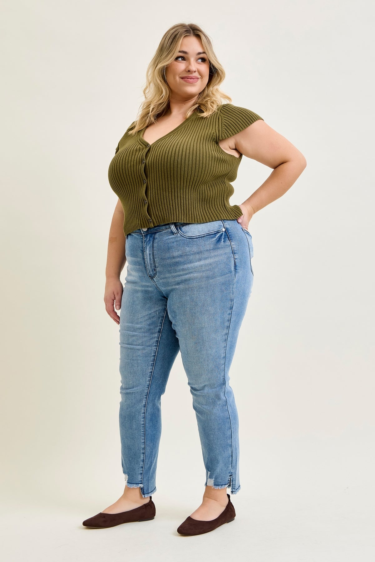 Kennedy Mid-Rise Cool Sustainable Relaxed Fit Jeans - PLUS
