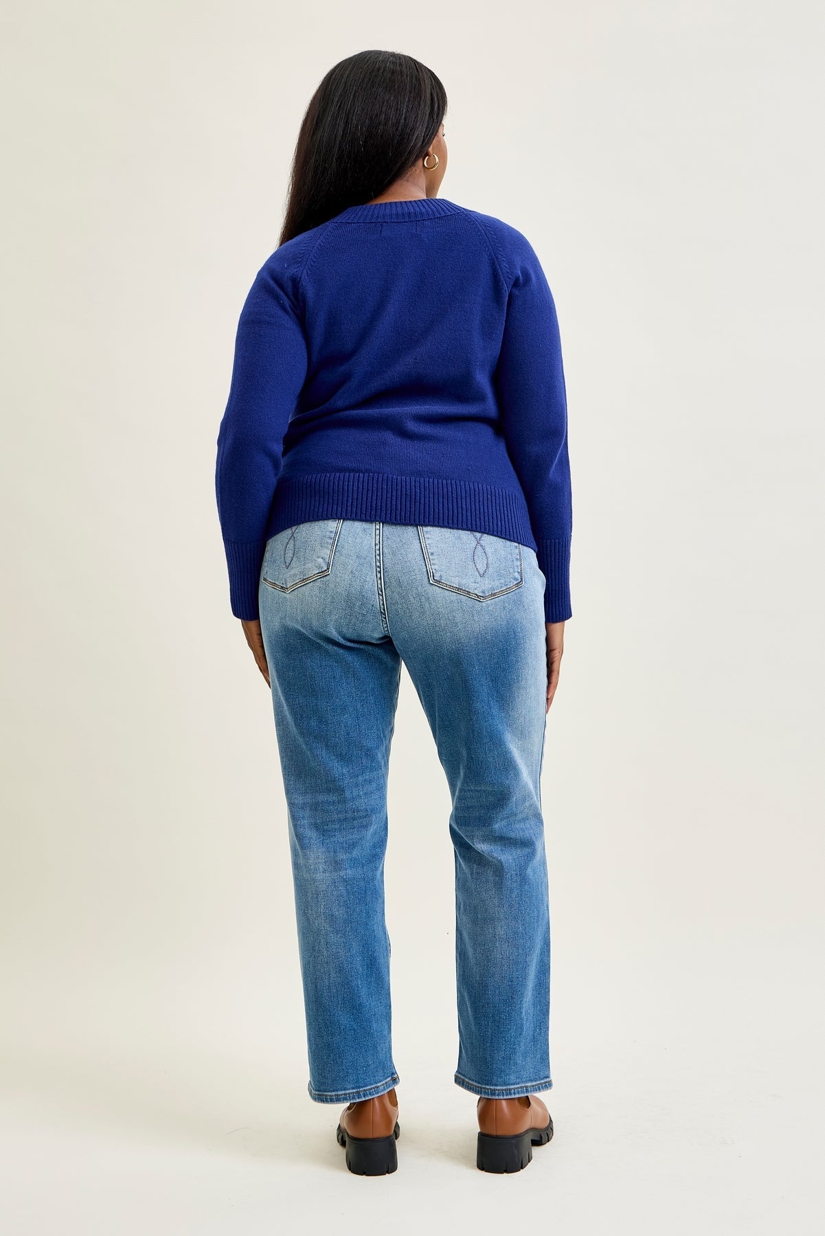 Delaney Vintage Wash ThermaDENIM Straight Fit Plus