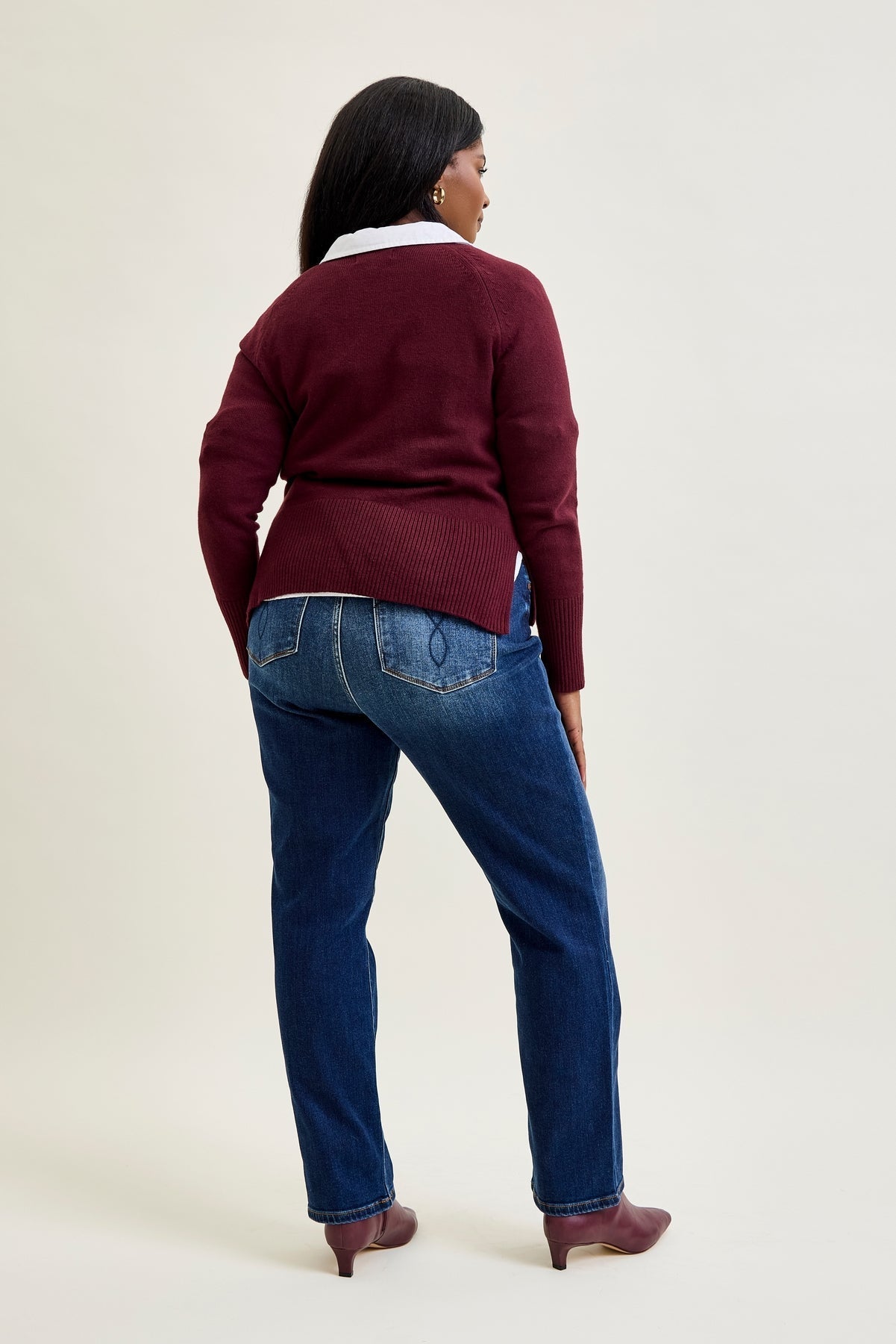 Tracy Vintage Wash ThermaDENIM Straight Fit Plus