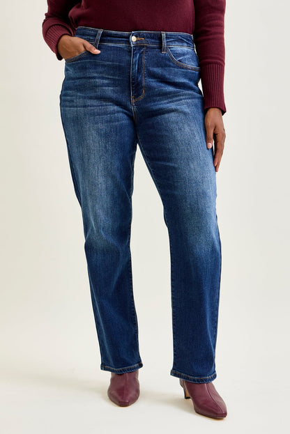 Tracy Vintage Wash ThermaDENIM Straight Fit - PLUS