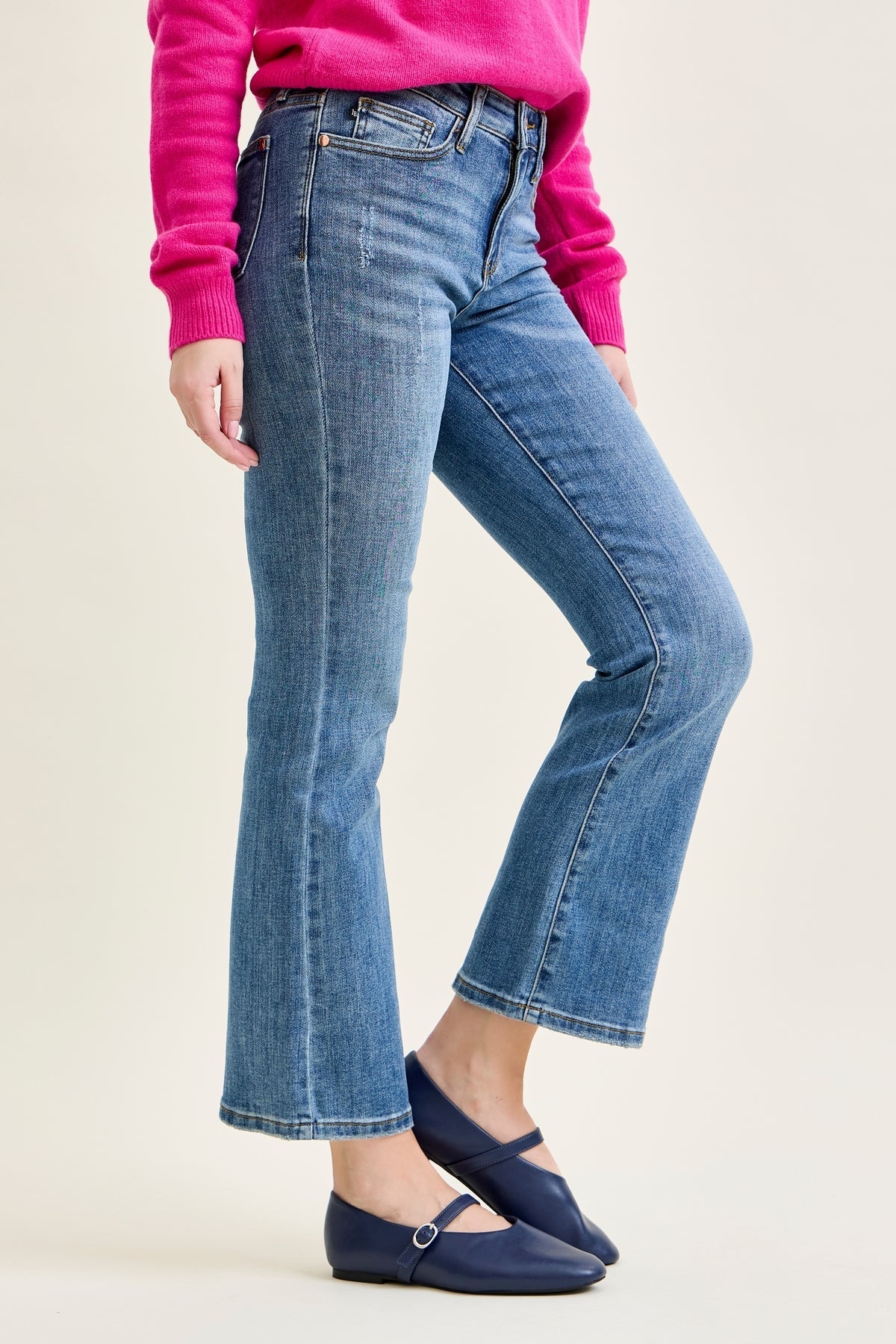 Hazel Medium Wash Premium Bootcut (Petite)