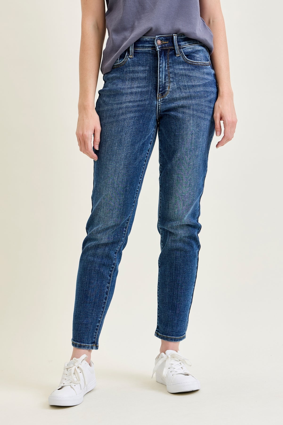 Gracie High Rise Slim Fit With Shield Back Pockets