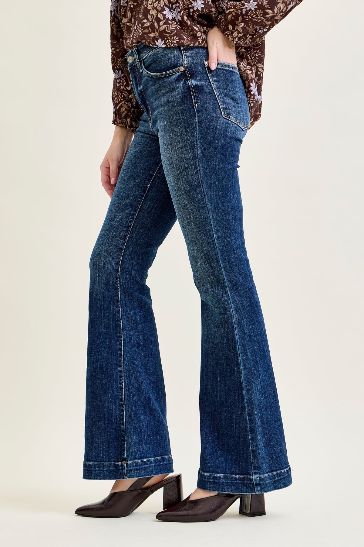 Jasmine High Rise Flare Affair