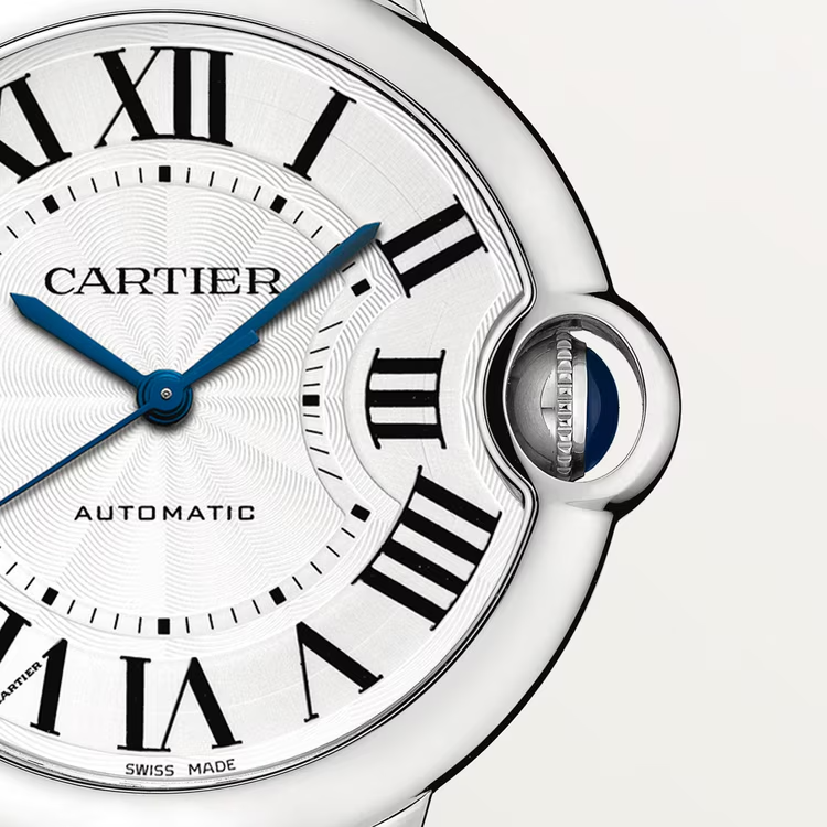 Unworn Cartier Ballon Bleu de Cartier, Stainless Steel, 36mm, Ref# WSBB0048, box and papers - Image 2