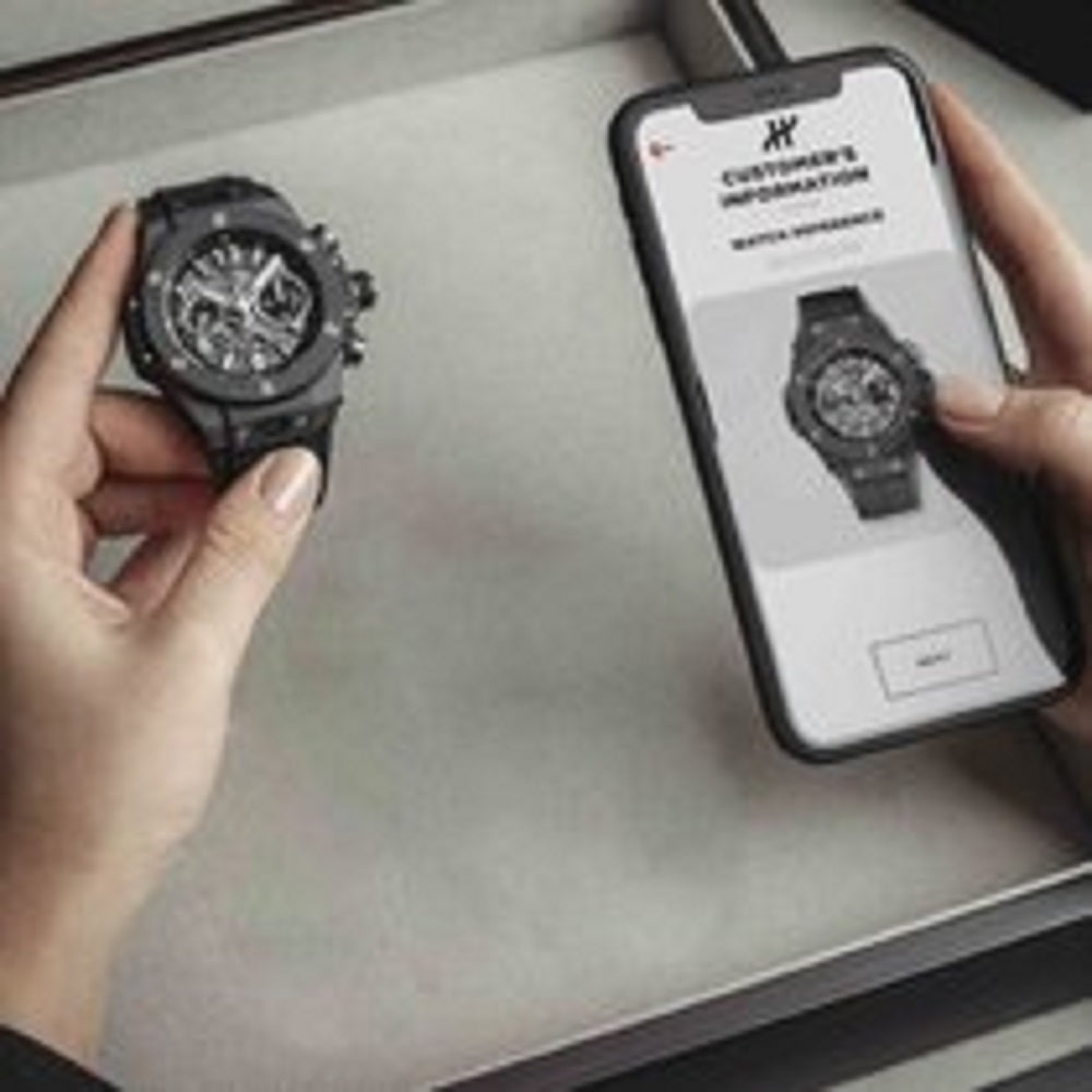 Hublot Big Bang Automatic Chronograph, 45mm, Black Ceramic, Ref# 411.CI.1170.RX, Unworn 2025 - Image 7