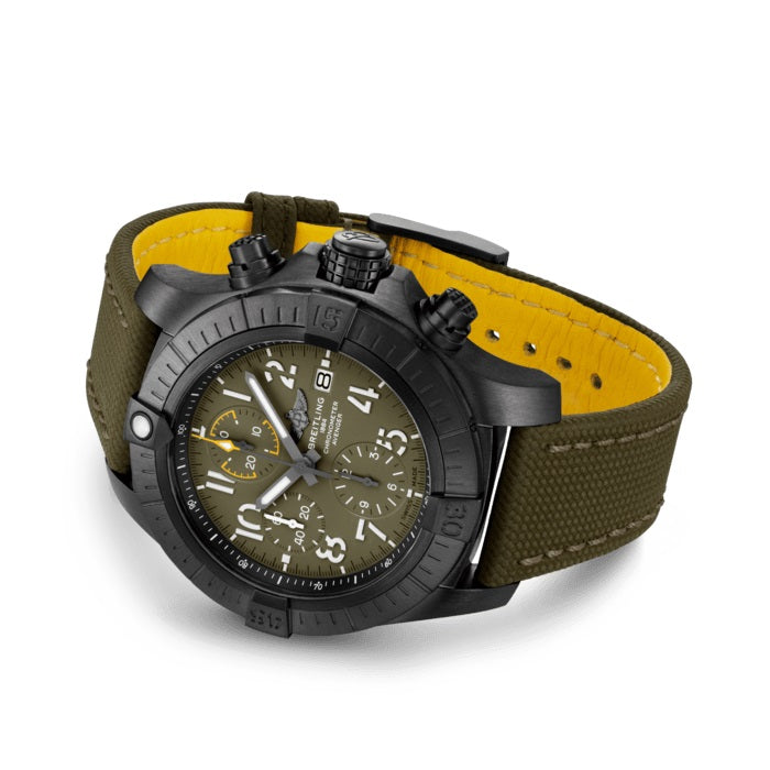 Breitling Avenger Automatic Chronograph 45 Night Mission DLC-Coated Titanium Ref# V13317101L1X2 - Image 3