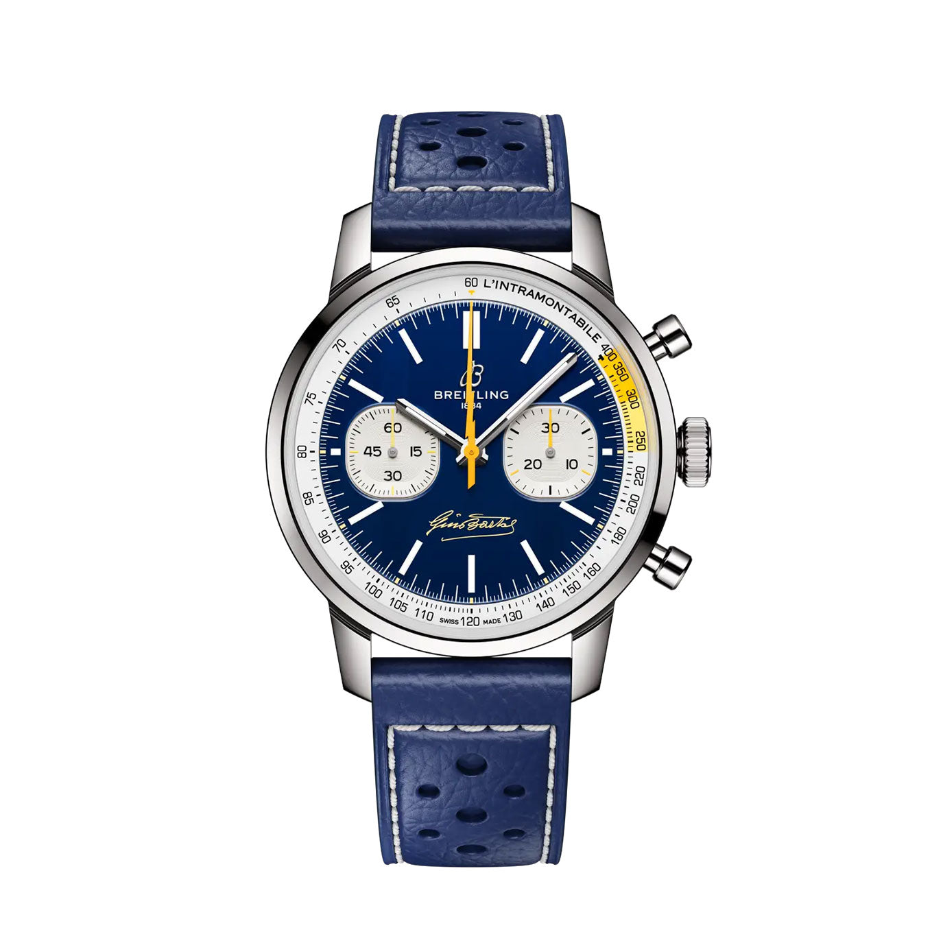 Unworn Breitling Top Time B01 Gino Bartali41, AB01767A1C1X1, box and papers