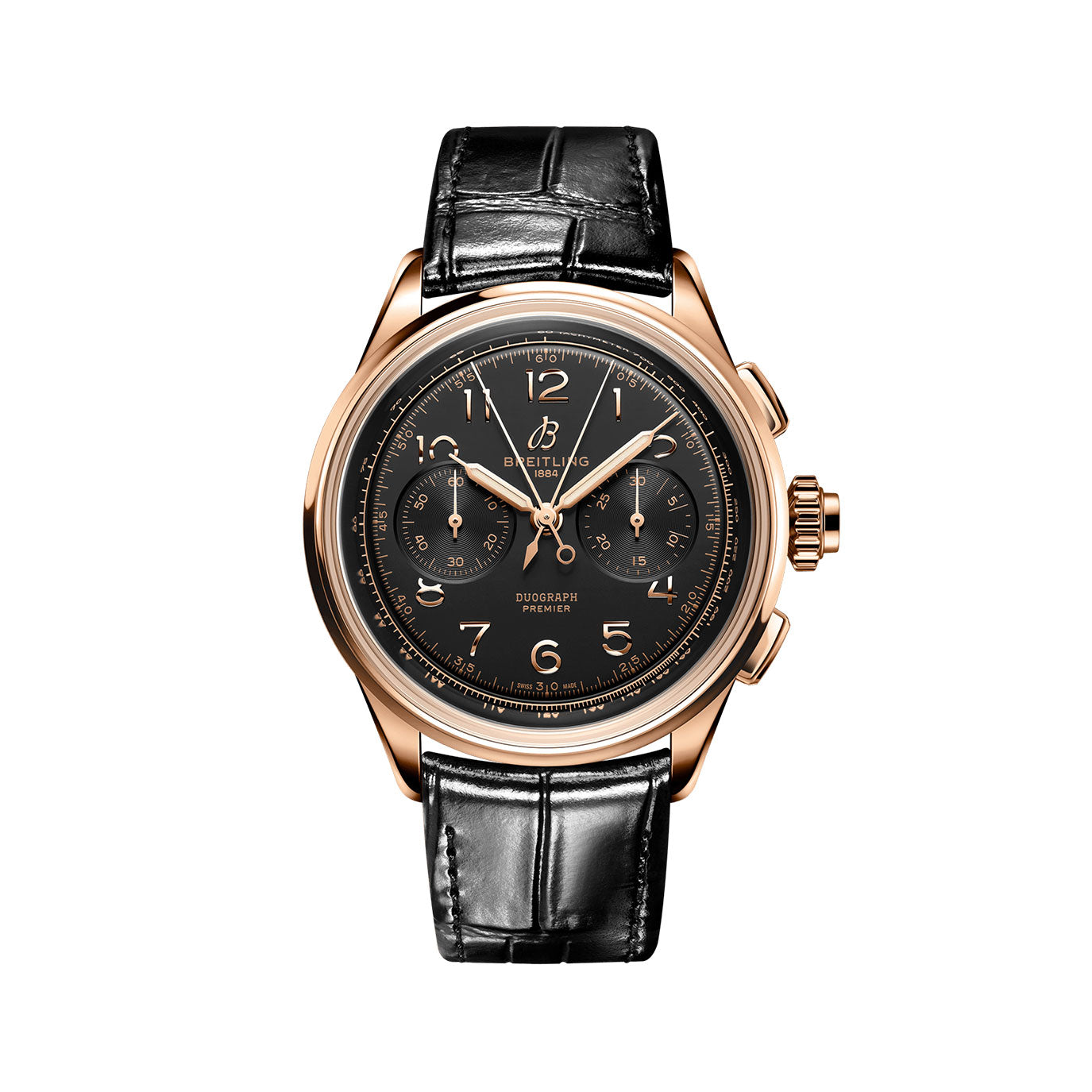 Breitling Premier B15 DUOGRAPH Ref# RB1510251B1P1, box and papers