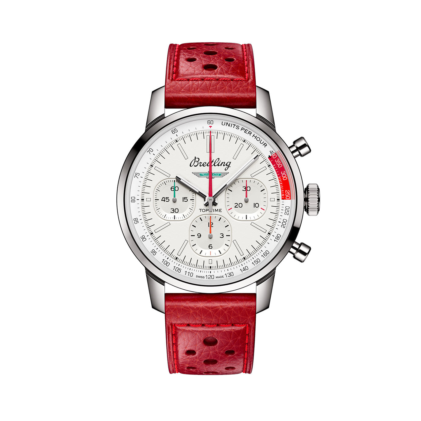 Breitling Top Time B01 Ford Thunderbird Ref# AB01766A1A1X1, box and papers