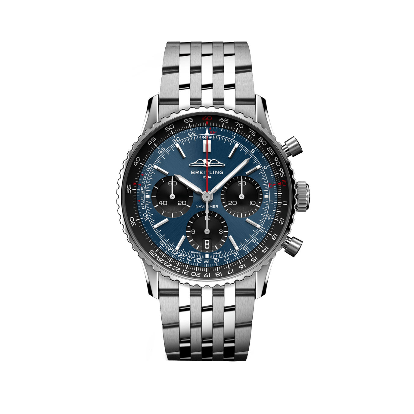 Breitling Navitimer B01 CHRONOGRAPH Ref# AB0139241C1A1, box and papers