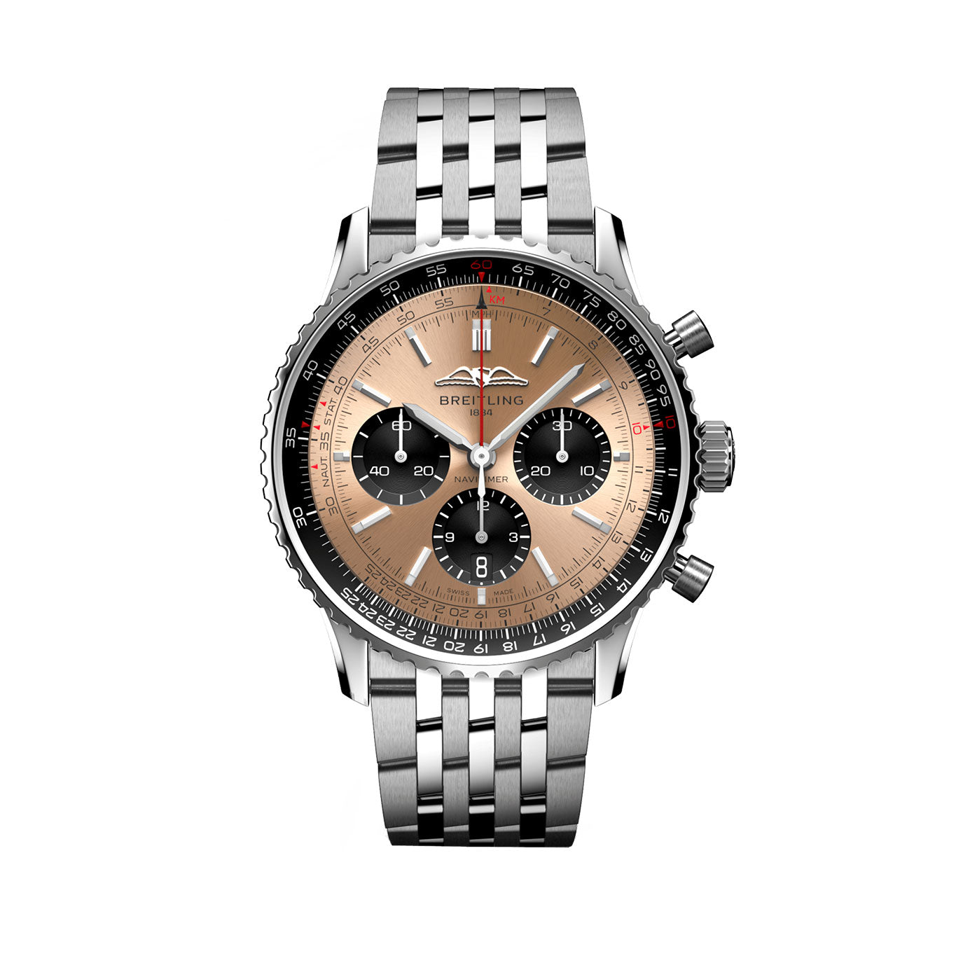 Breitling Navitimer B01 CHRONOGRAPH Ref# AB0138241K1A1, box and papers