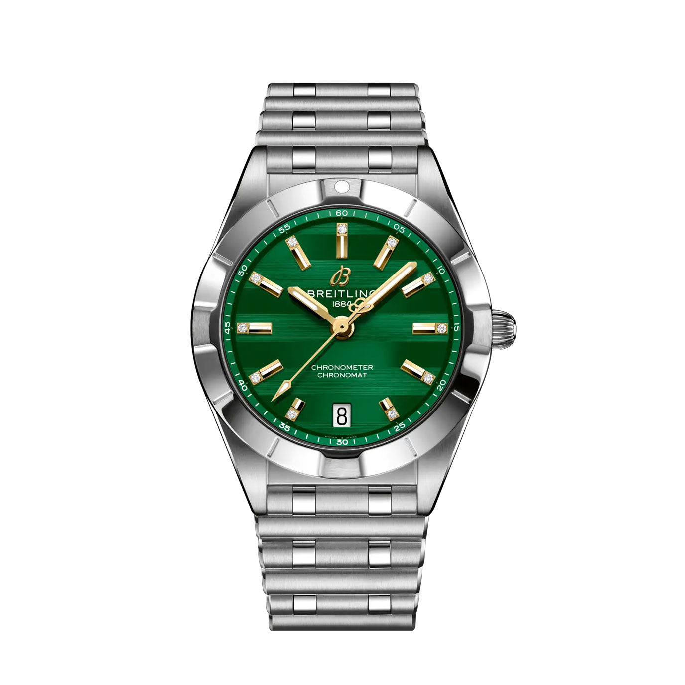 Unworn Breitling Chronomat 32 Six Nations Ireland, A773107A1L1A1, box and papers