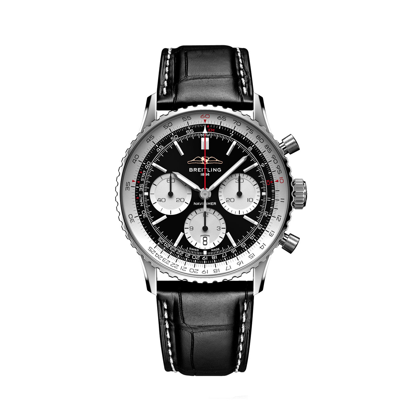 Breitling Navitimer B01 Chronograph Ref# AB0139211B1P1, box and papers