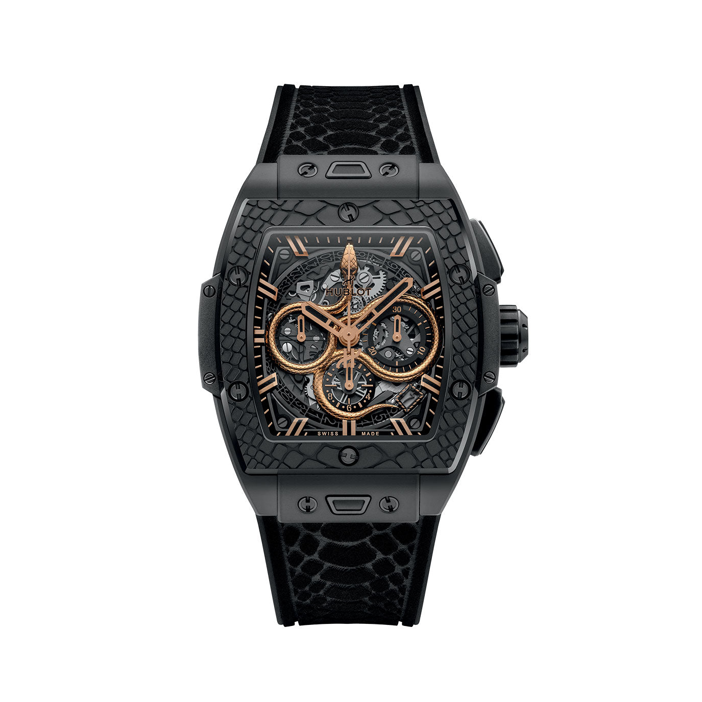 Unworn Hublot Spirit of Big Bang Year of the Snake 42, 642.CI.0180.RX.CNY25, box and papers
