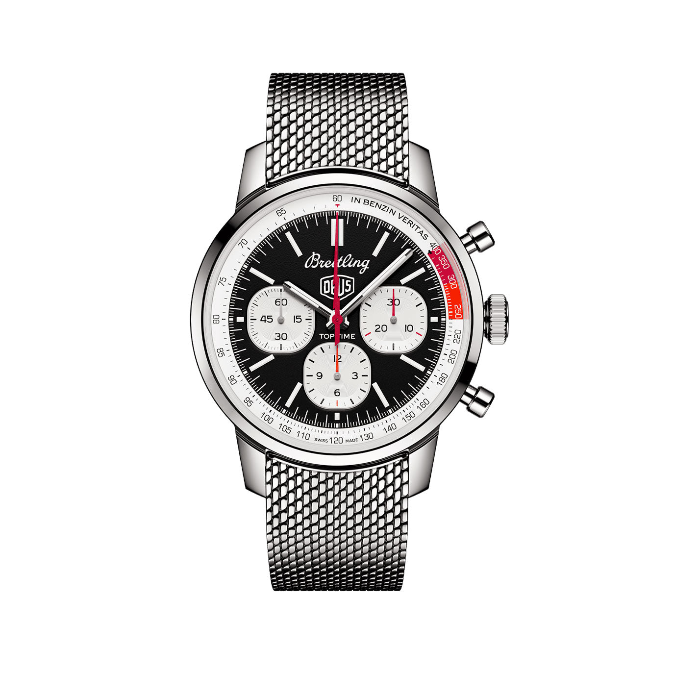 Unworn Breitling Top Time B01 Deus Ref# AB01765A1B1A1, box and papers