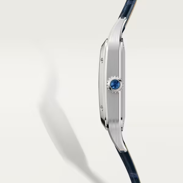 Unworn Cartier Santos-Dumont de Cartier, Stainless Steel, 38mm x 27.5mm, Ref# WSSA0023, box and papers - Image 9