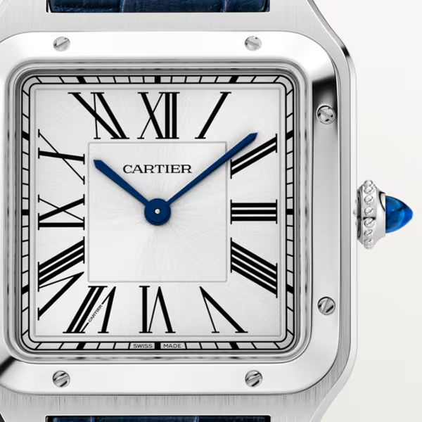 Unworn Cartier Santos Dumont de Cartier, Stainless Steel, 43.5mm x 31.4mm, Ref# WSSA0022, box and papers - Image 3