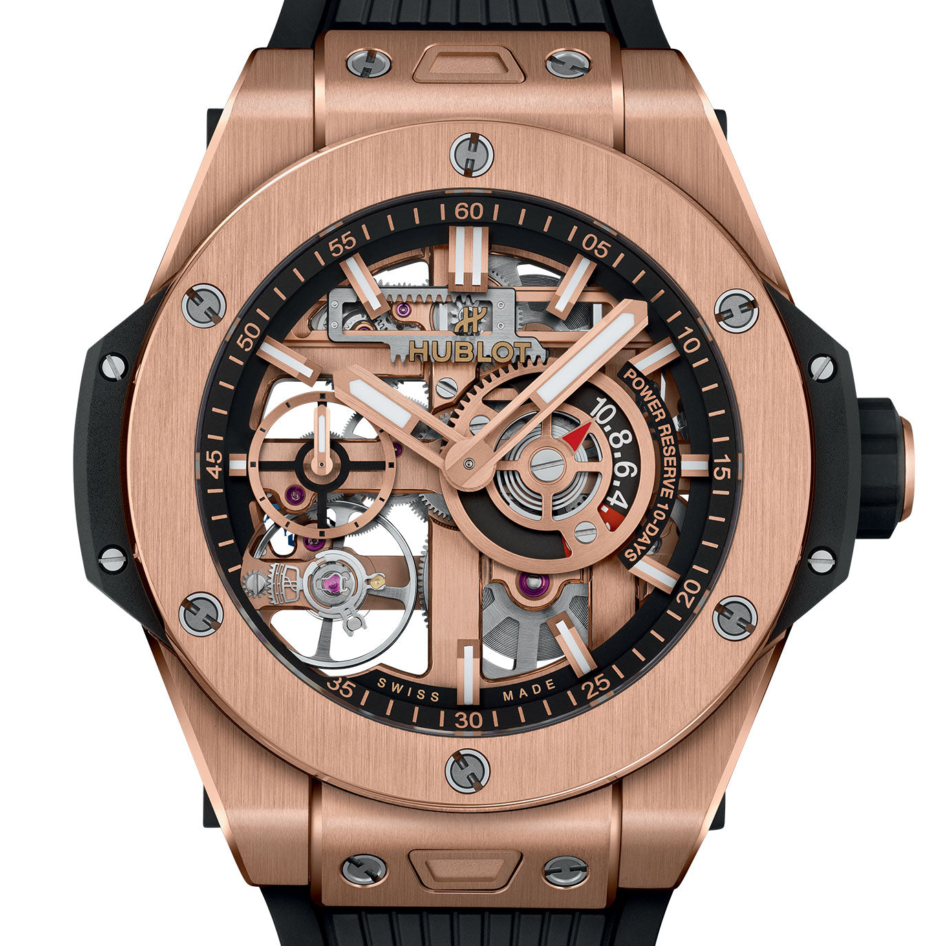 Unworn Hublot Big Bang Meca-10 King Gold 42, 444.OX.1180.RX, box and papers - Image 2