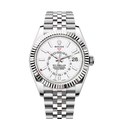 Rolex Sky-Dweller 42mm, Oystersteel and 18k White Gold, Ref# 326934-0002