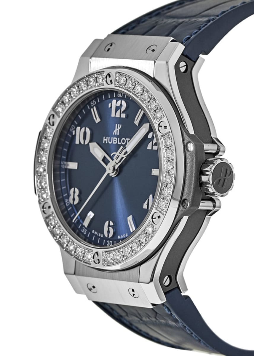 Hublot Big Bang, One Click Steel Blue Diamonds 39mm, Ref# 465.SX.7170.LR.1204 - Image 3