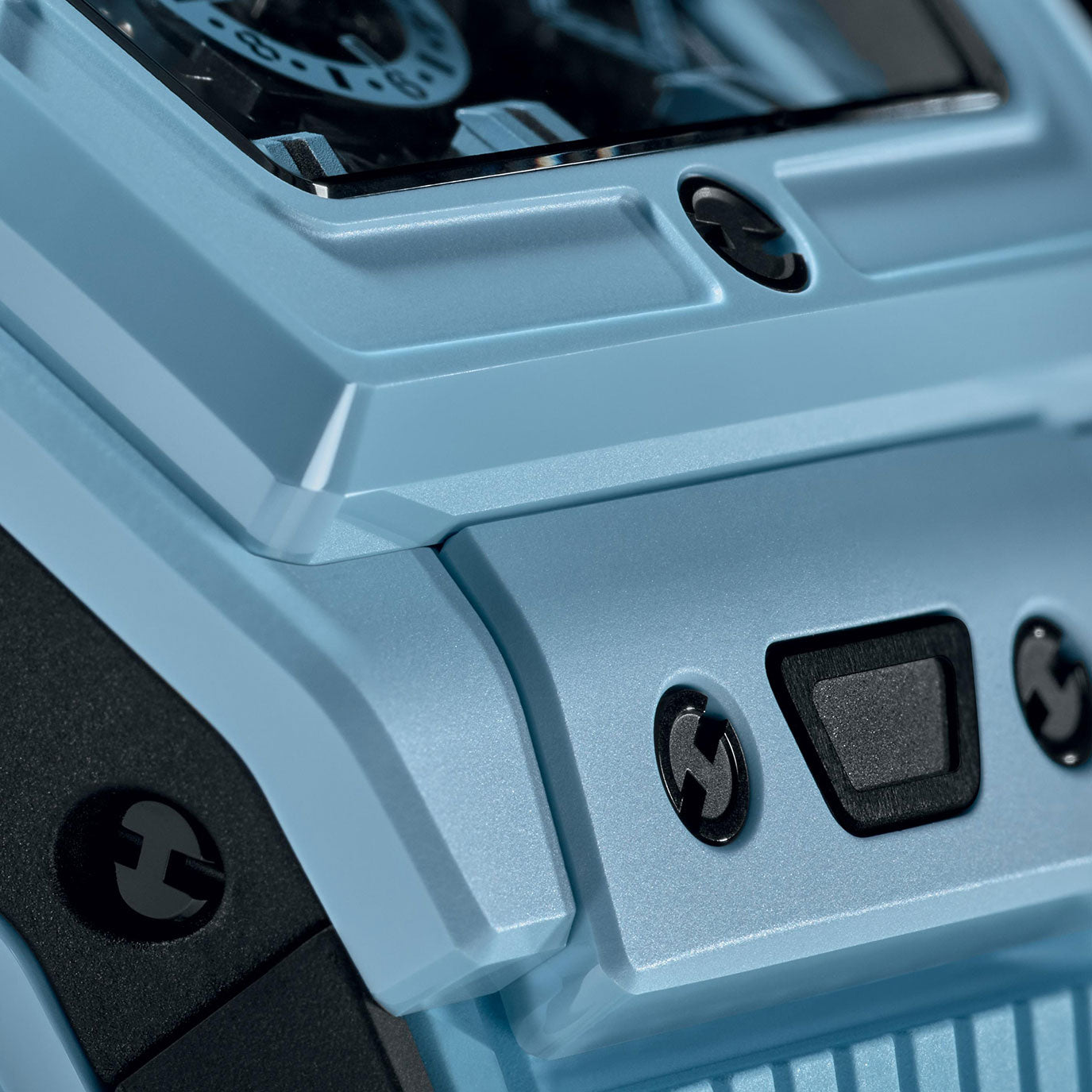 Unworn Hublot Spirit of Big Bang Sky Blue Ceramic 42, 642.EX.5110.RX, box and papers - Image 3