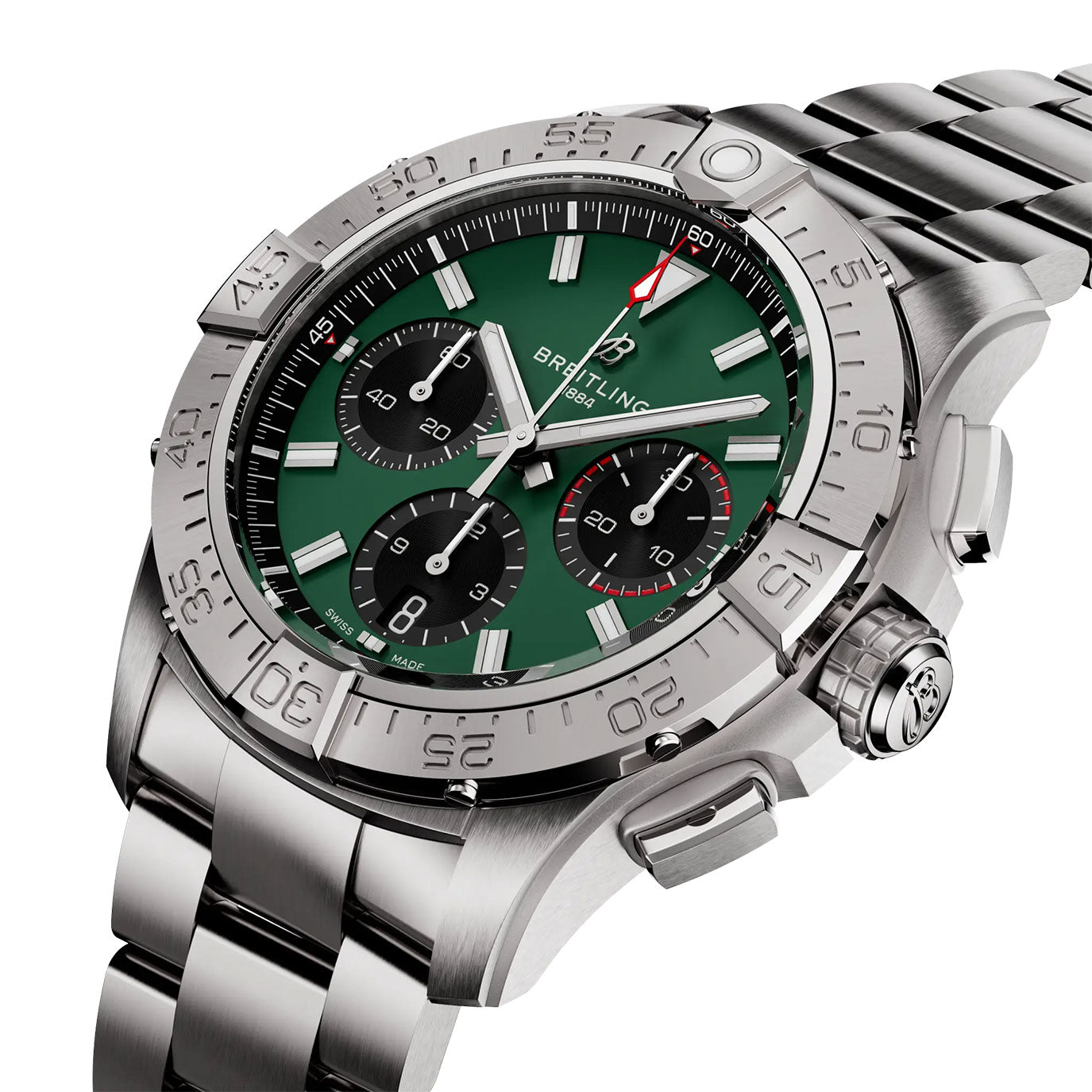 Breitling Avenger B01 Chronograph 42, AB0146101L1A1, box and papers - Image 3