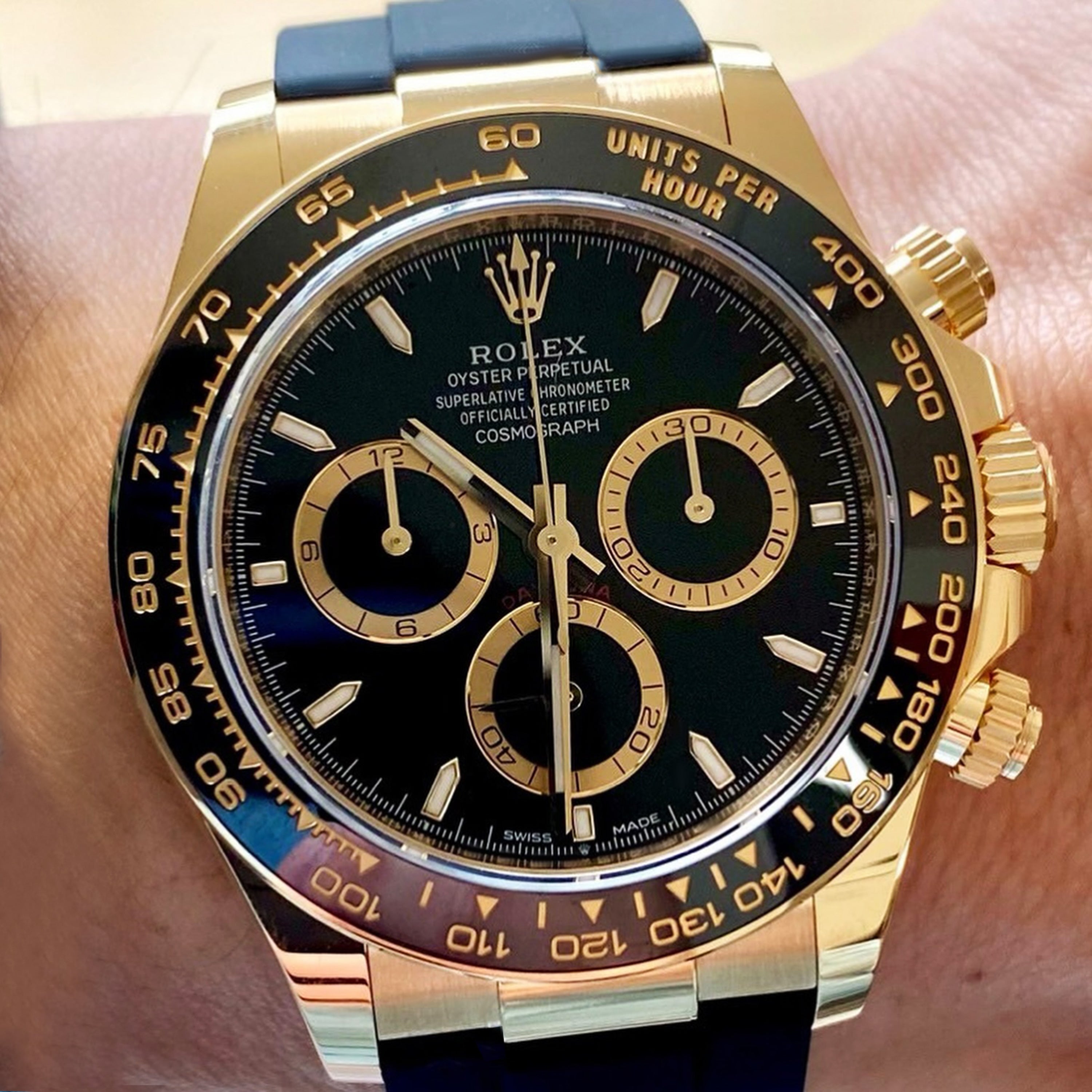 Rolex Cosmograph Daytona 40mm, 18k Yellow Gold, Ref# 126518ln-0008 - Image 7