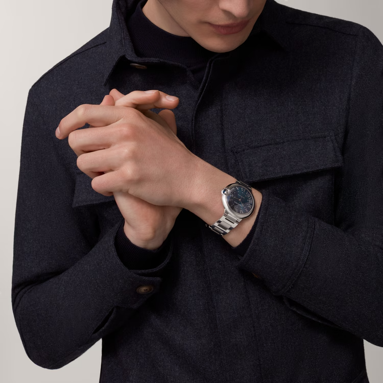 Unworn Cartier Ballon Bleu de Cartier, Stainless Steel, 40mm, Ref# WSBB0061, box and papers - Image 8