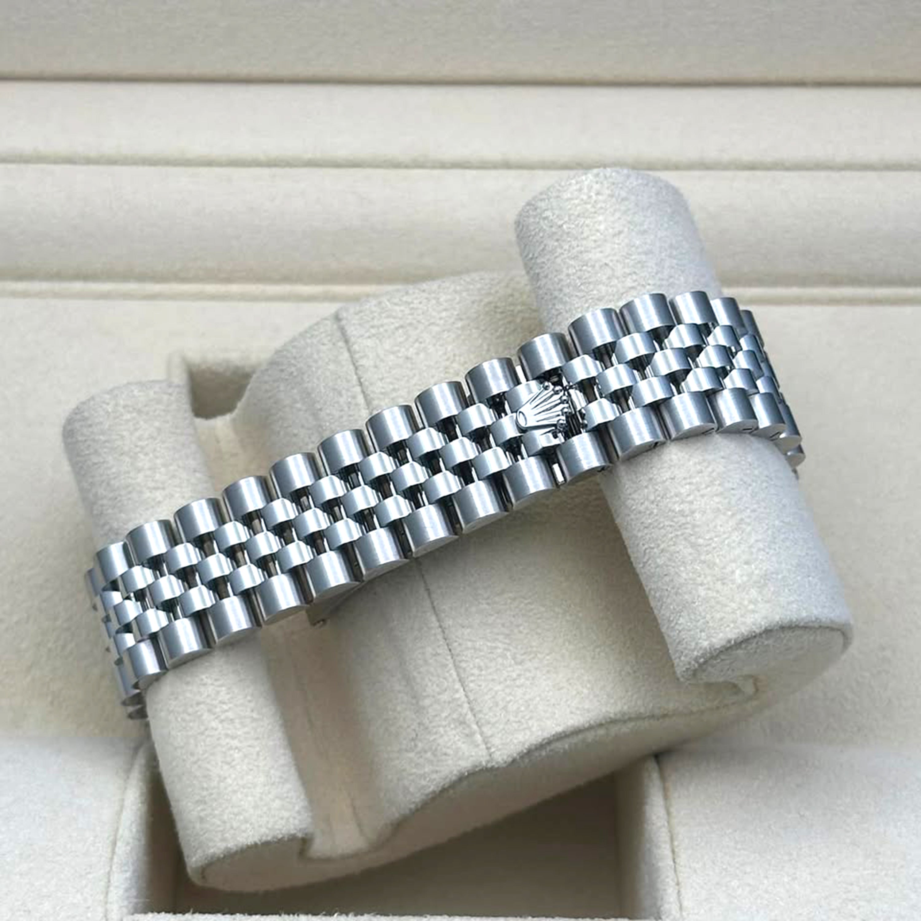 Rolex Datejust 31mm, Oystersteel and 18k White Gold and Diamonds, Ref# 278274-0036 - Image 10