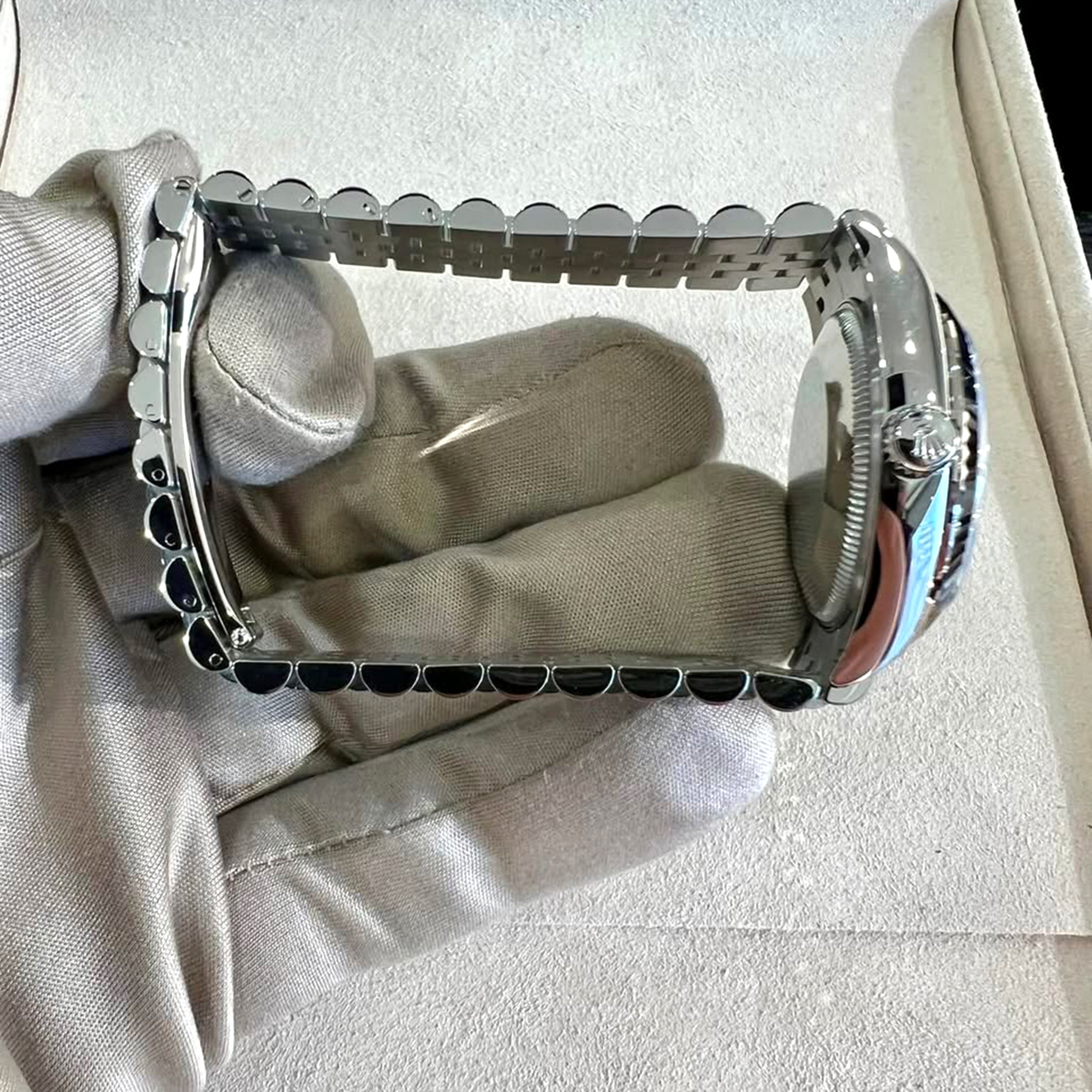 Rolex Datejust 31mm, Oystersteel and 18k White Gold and Diamonds, Ref# 278274-0036 - Image 12