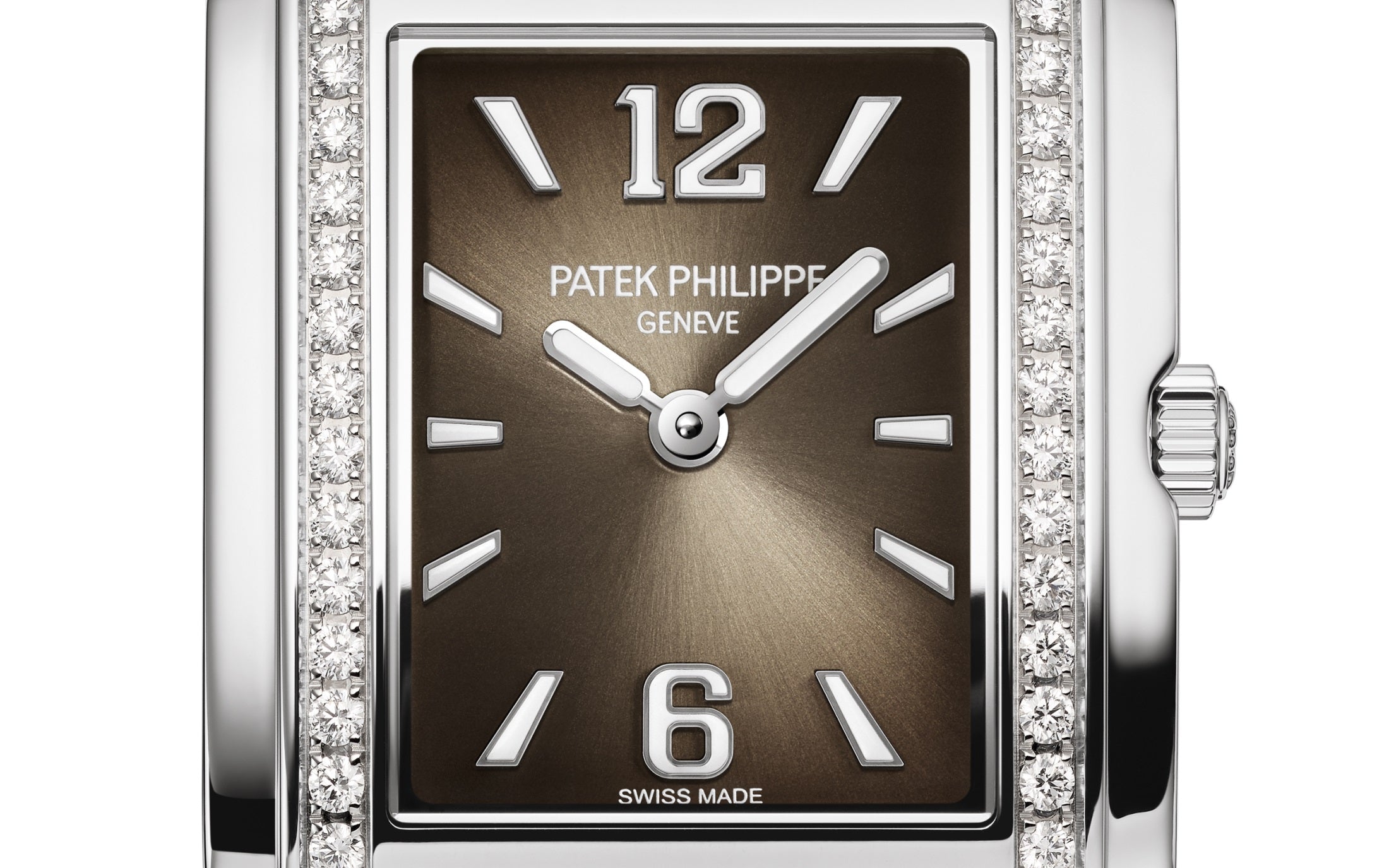 Patek Philippe Twenty~4 Quartz Ladies Watch, Stainless Steel with 36 Diamond (~0.42 ct), 25.1 x 30 mm, Ref# 4910/1200A-010 - Image 3