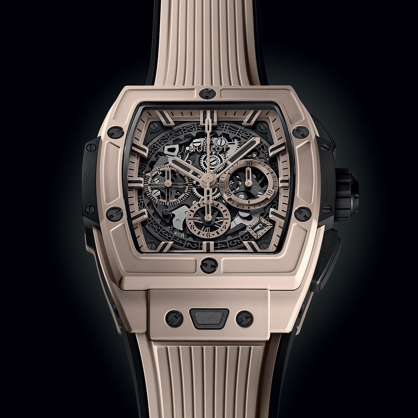 Unworn Hublot Spirit of Big Bang Beige Ceramic 42, 642.CZ.6110.RX, box and papers - Image 4