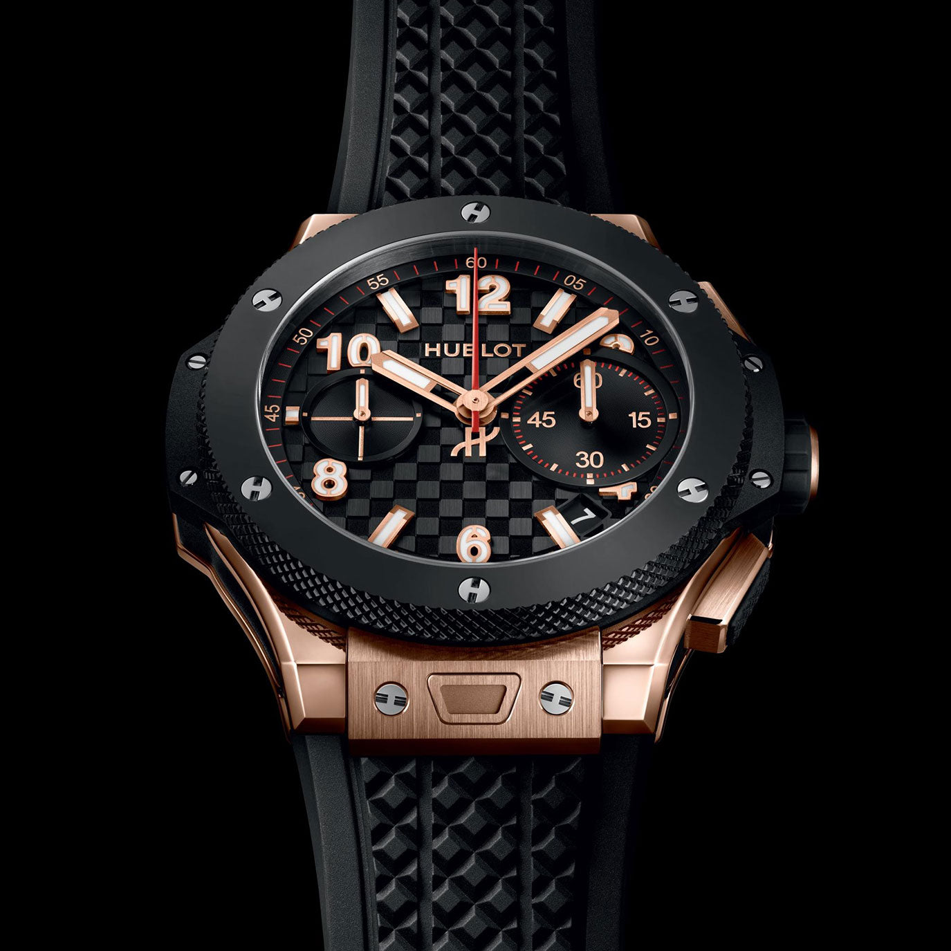 Unworn Hublot Big Bang 20th Anniversary King Gold Ceramic 43, 431.OM.1338.RX, box and papers - Image 4