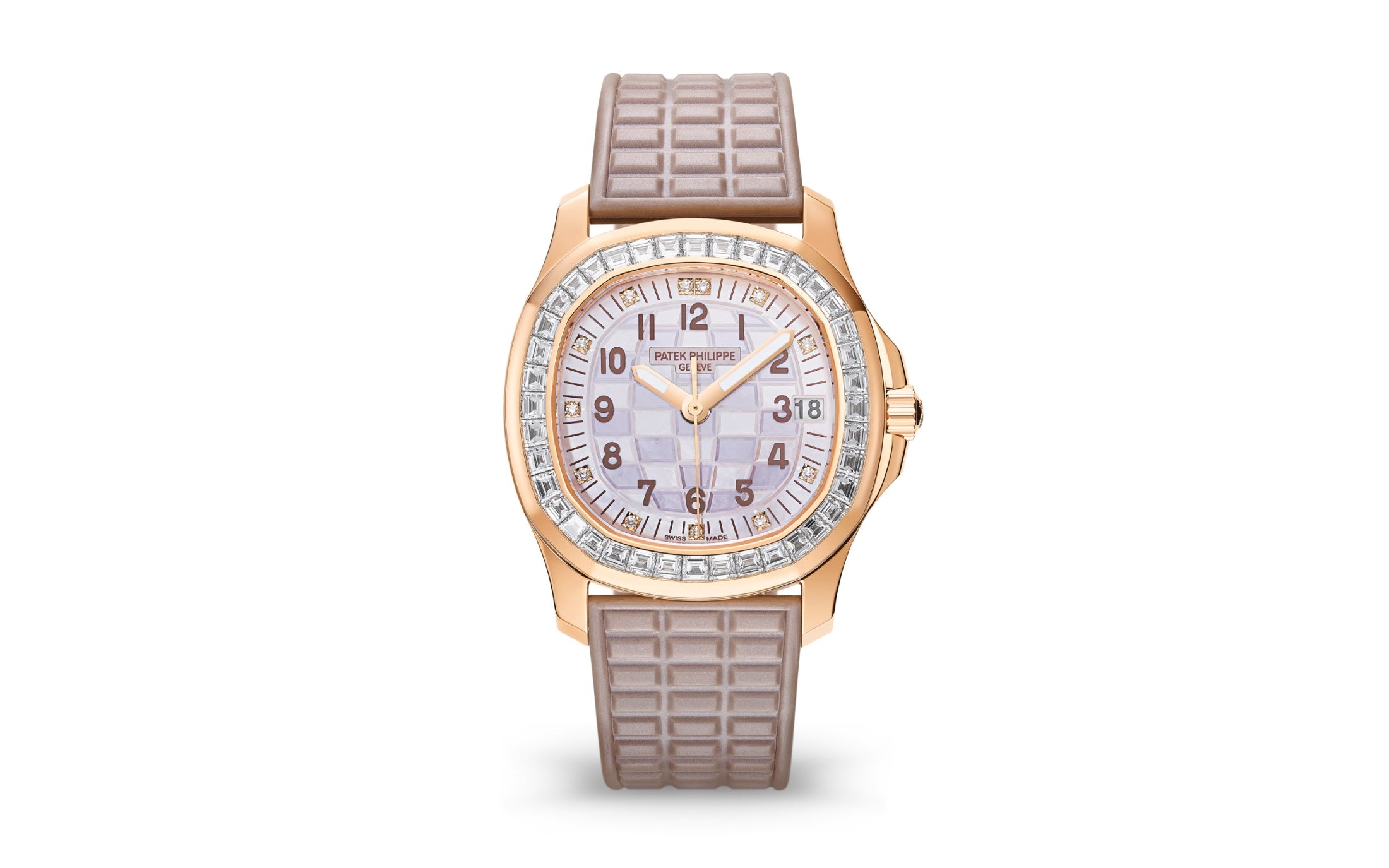 Patek Philippe Aquanaut Luce Haute Joaillerie, 18k Rose Gold, 35,6mm, Ref# 5072R-001 - Image 2