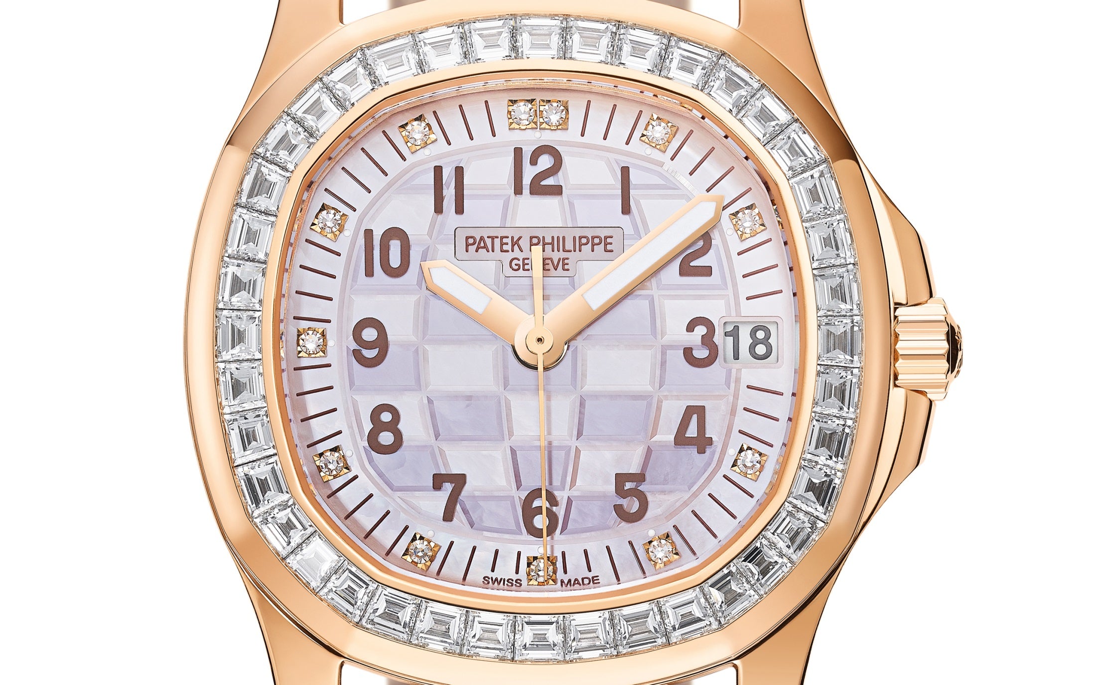 Patek Philippe Aquanaut Luce Haute Joaillerie, 18k Rose Gold, 35,6mm, Ref# 5072R-001 - Image 3