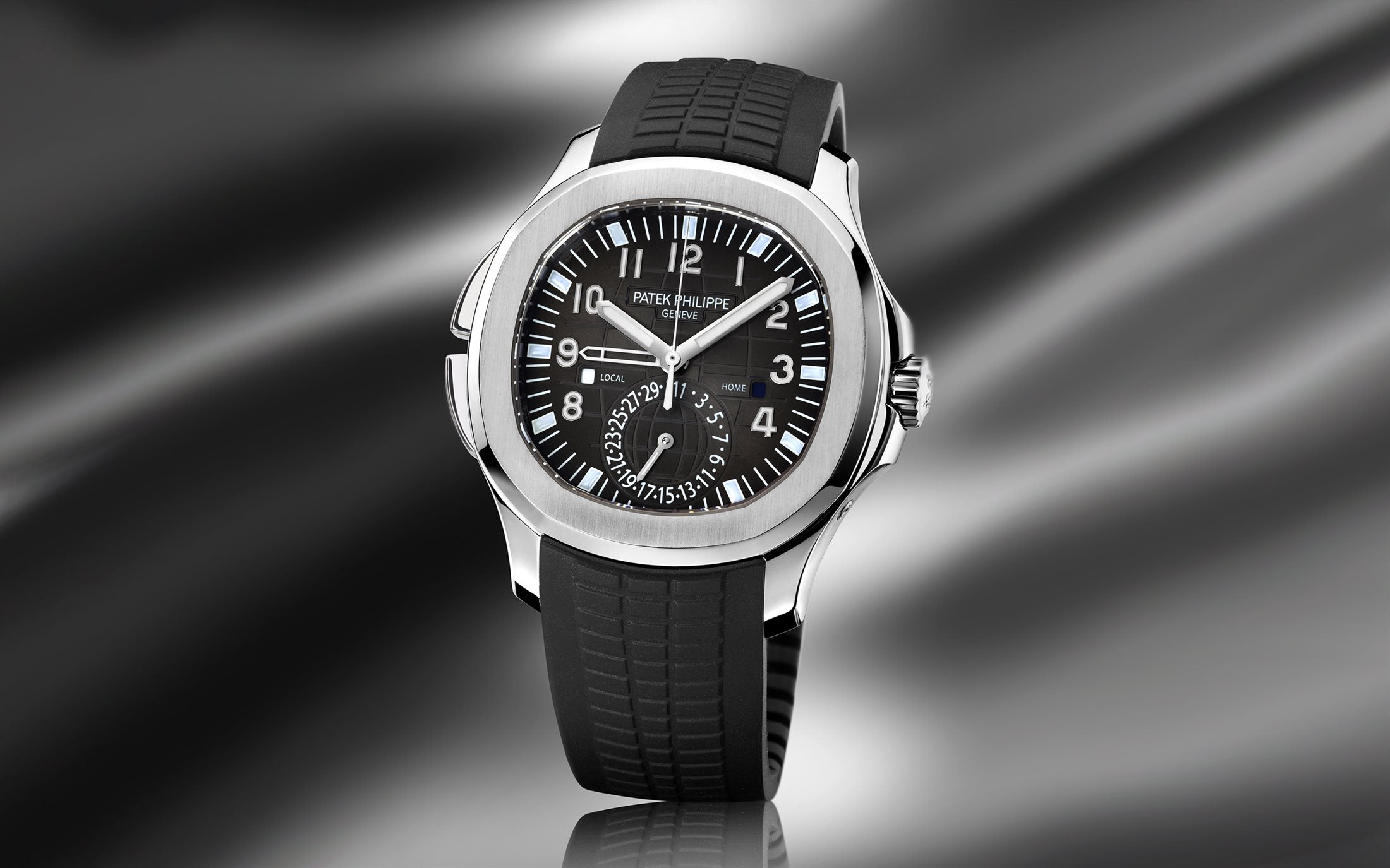 Patek Philippe Aquanaut Travel Time, Stainless Steel, 40,8mm, Ref# 5164A-001 - Image 5