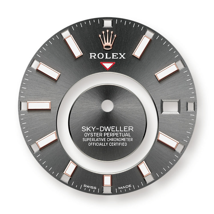 Rolex Sky-Dweller 42mm, 18k Everose Gold, Oysterflex, Ref# 326235-0006 - Image 2
