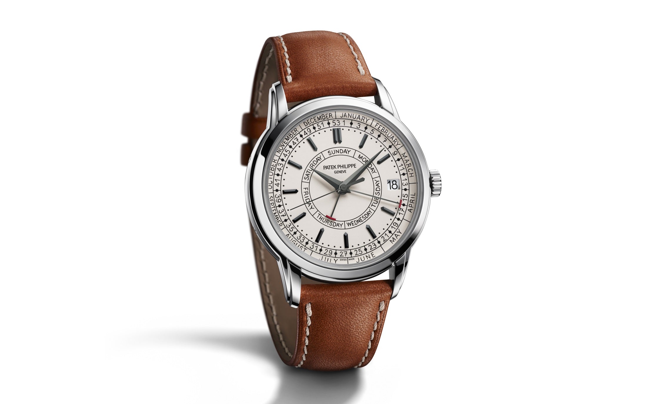 Patek Philippe Complication, Stainless Steel, 40mm, Calatrava Weekly Calendar Ref# 5212A-001 - Image 13