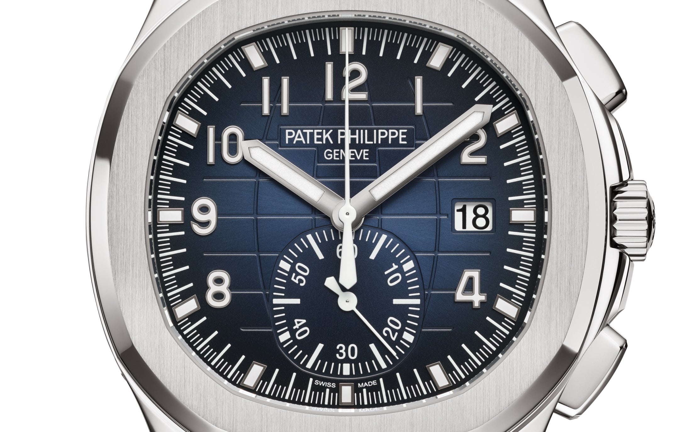 Patek Philippe Aquanaut Chronograph, 18k White Gold, 42,2mm, Ref# 5968G-001 - Image 4