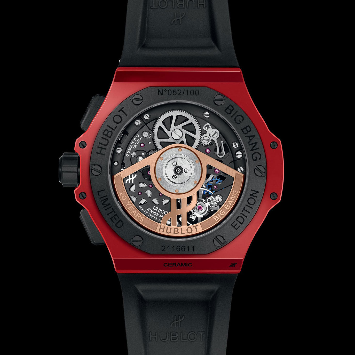 Unworn Hublot Big Bang 20th Anniversary Red Magic 43, 431.CF.1313.RX, box and papers - Image 5