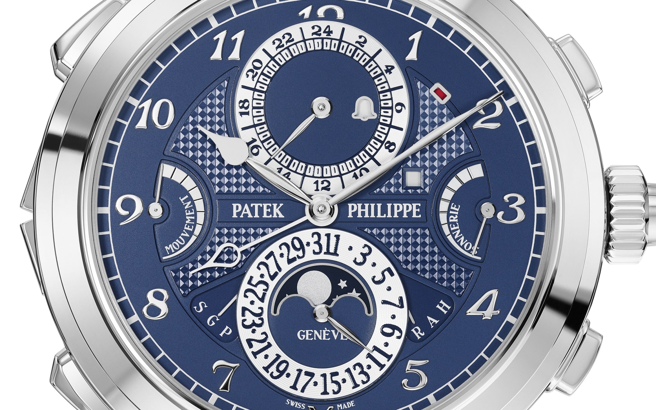 Patek Philippe Grand Complication, 18k White Gold, 47,7mm, Grandmaster Chime Ref# 6300G-010 - Image 2