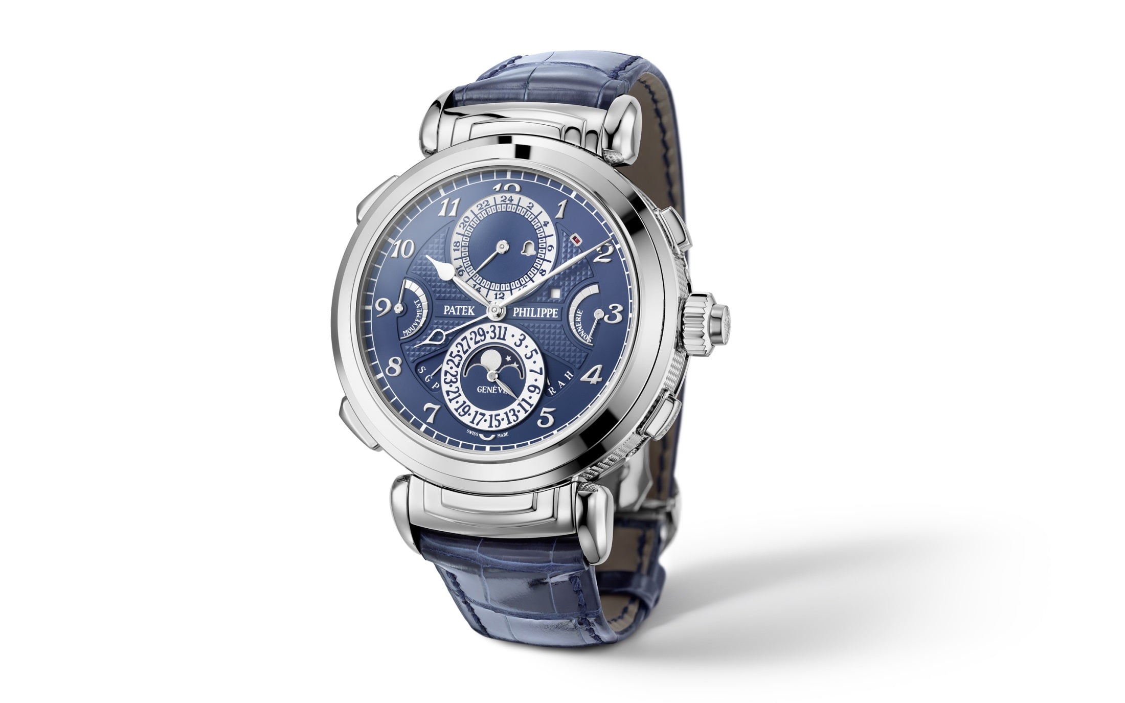 Patek Philippe Grand Complication, 18k White Gold, 47,7mm, Grandmaster Chime Ref# 6300G-010 - Image 5