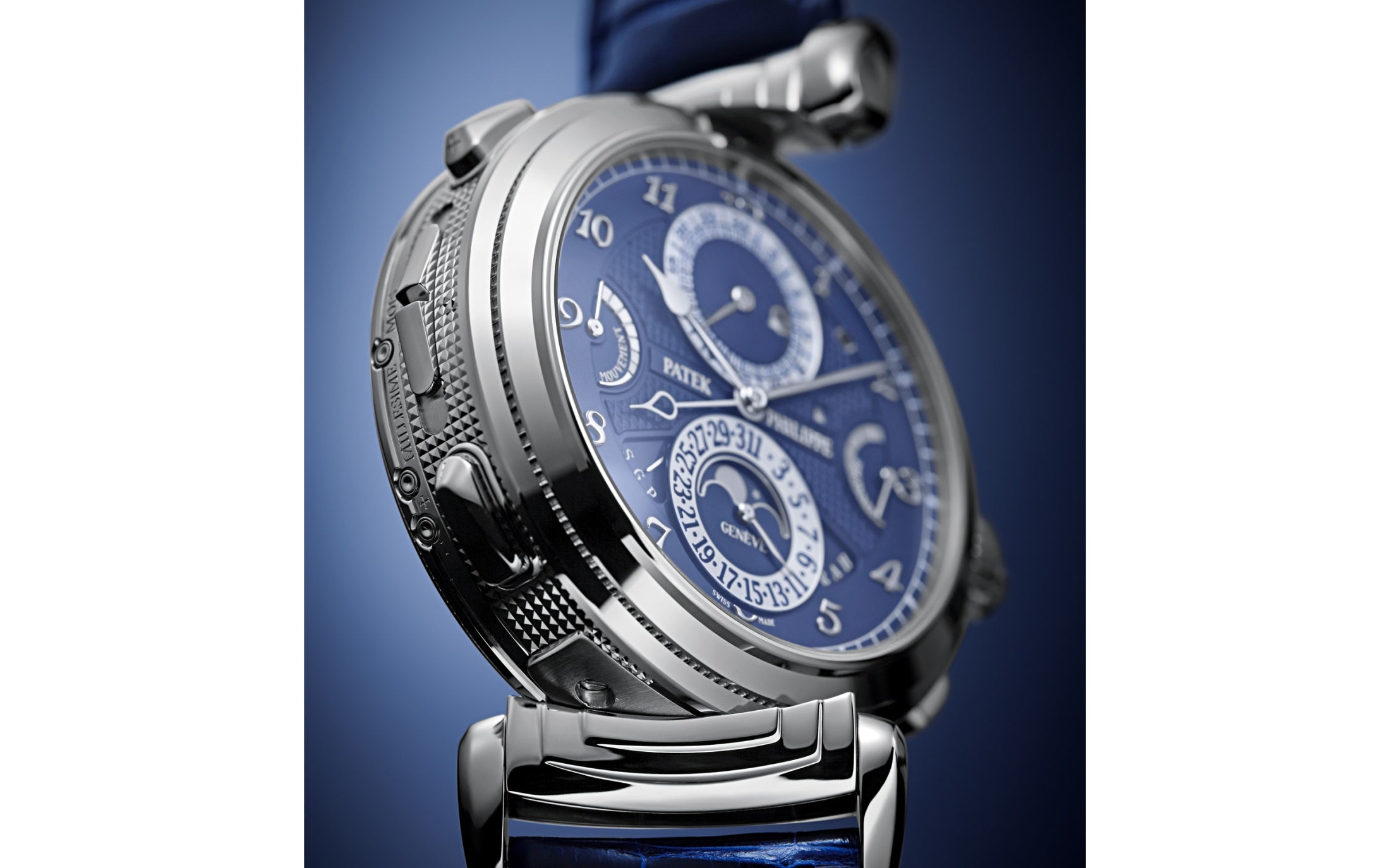 Patek Philippe Grand Complication, 18k White Gold, 47,7mm, Grandmaster Chime Ref# 6300G-010 - Image 7