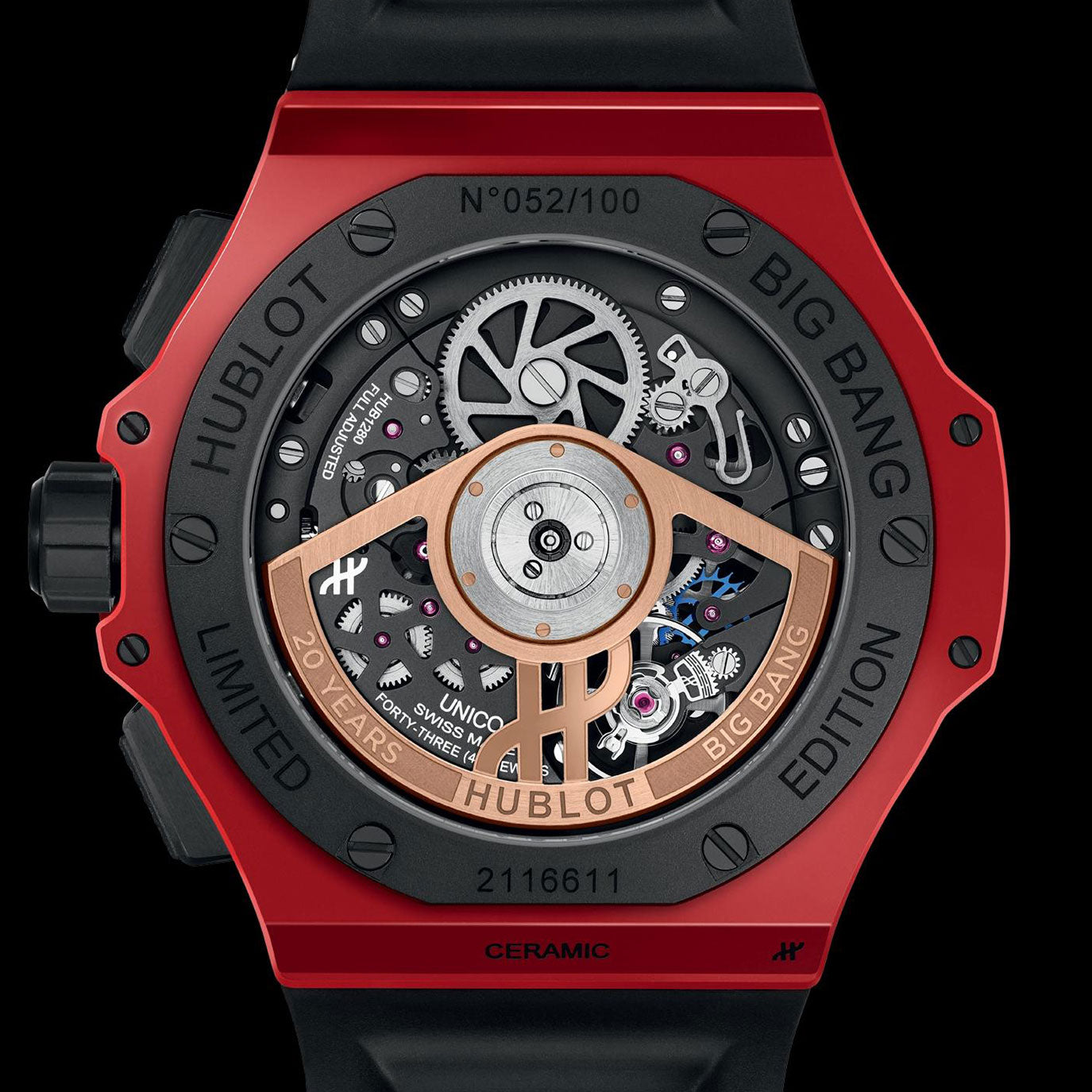 Unworn Hublot Big Bang 20th Anniversary Red Magic 43, 431.CF.1313.RX, box and papers - Image 6