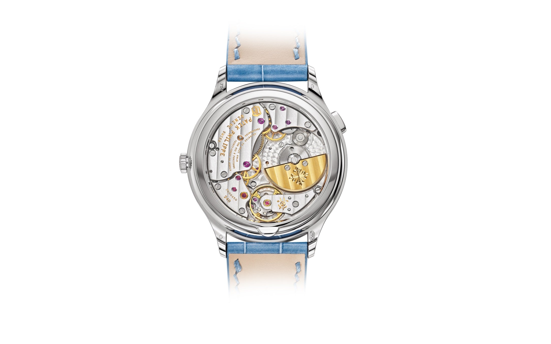 Patek Philippe Women’s Complication World-Time, 18k White Gold set with 89 diamonds (~1.03 ct.), 36mm, Ref# 7130G-016 - Image 9